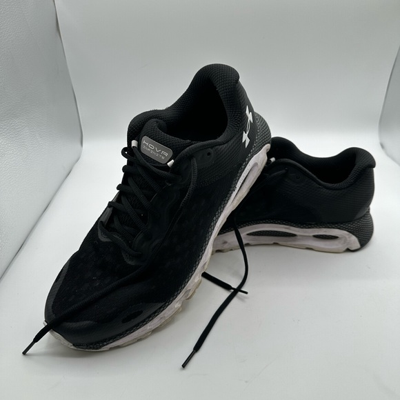 mens Under Armour shoes 13 HOVR Infinite Running Sneaker Foam Comfortable Black - Picture 7 of 10